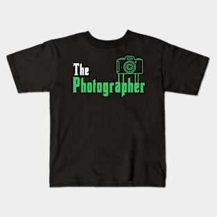 The Photographer Kids T-Shirt